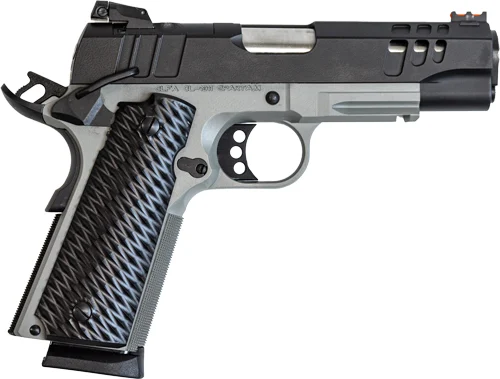 GLFA 1911 PISTOL 45ACP 4.25″ – BLACK SLIDE BULL SHARK FRAME