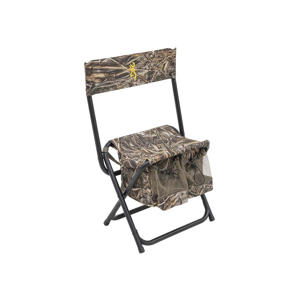 Browning Dove Shooter Folding Chair, Realtree MAX-7 Camo - 8525240