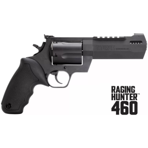 Taurus Raging Hunter, .460 S&W Magnum, 5.12 in. Barrel, 5-Shot, Matte Black Oxide, Revolver