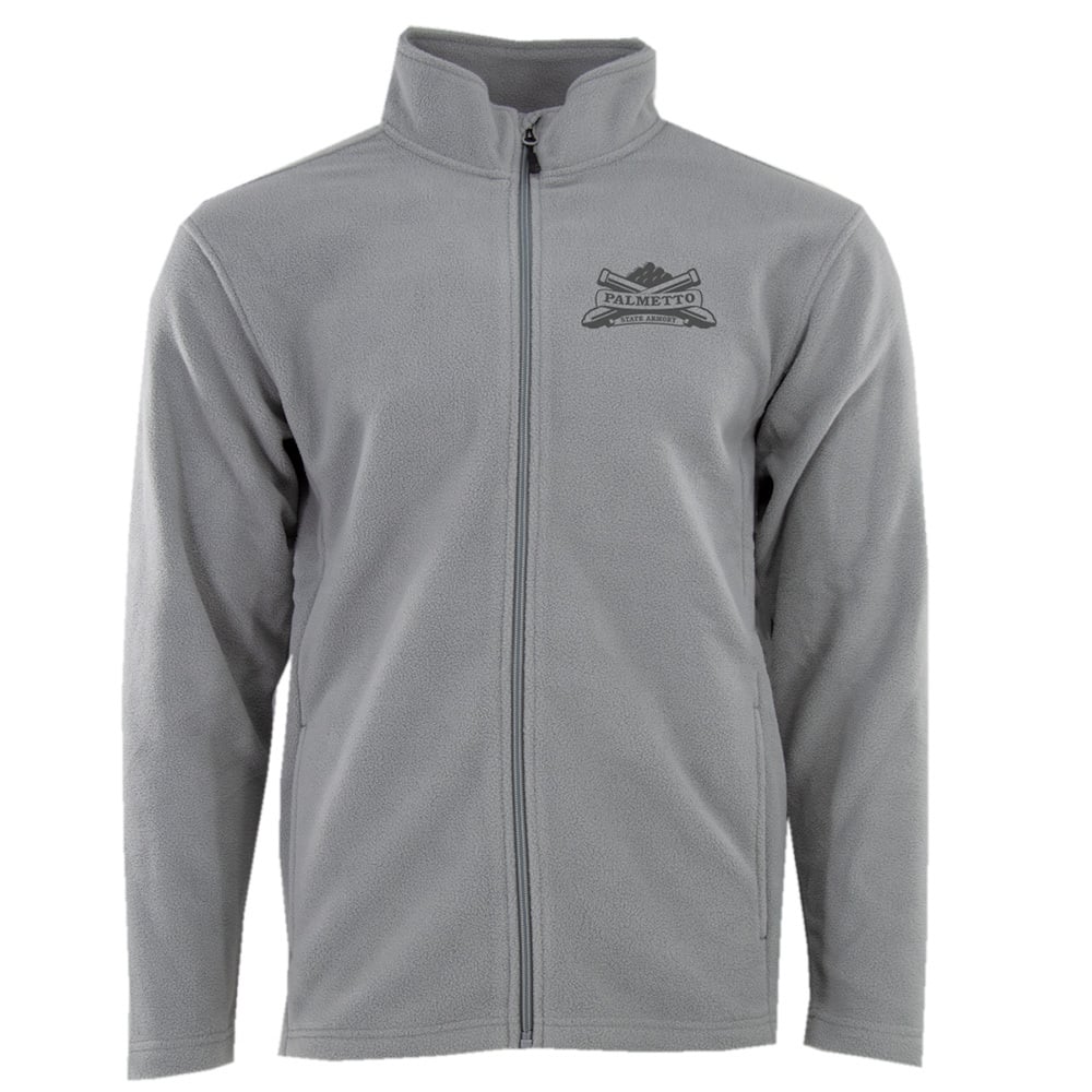 PSA Alpine Fleece Full Zip, Gray - X-Large