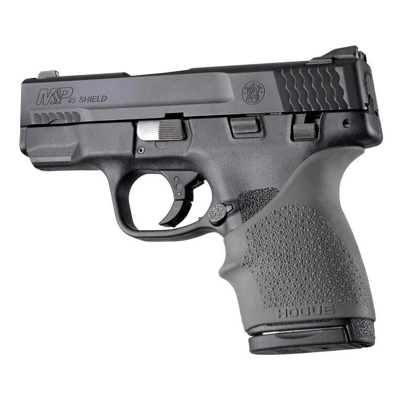 Hogue HandAll Beavertail Handgun Grip Sleeve for S M Shield 45/Kahr P9/40 CW9/40 Slate Grey