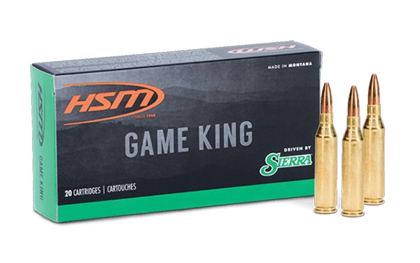 HSM 300 AAC Blackout 125gr SIERRA SPT Ammunition New Manufactured  20rds - HSM-300BLK-3-N