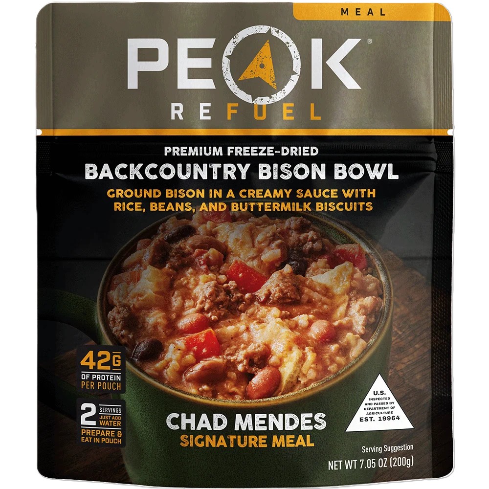 Peak Refuel Backcountry Bison Bowl Freeze-dried Meal