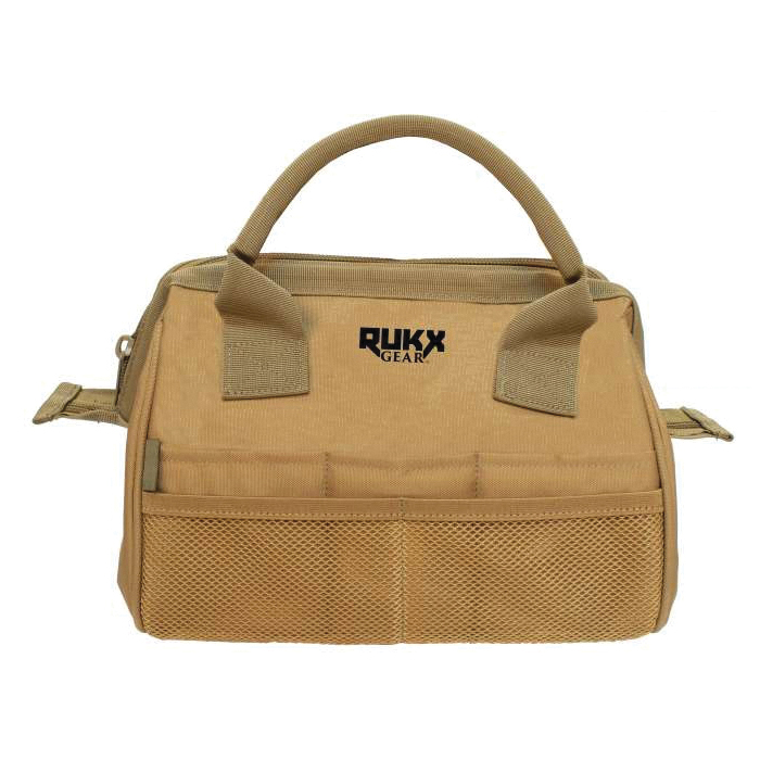 Rukx Gear 600D Polyester Tool Bag - Tan for Efficient Tool Organization - ATICTTBT