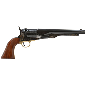 Uberti 1860 Army Black Powder Revolver 44 Caliber 8" Blued Barrel Case Hardened Frame Walnut Grip