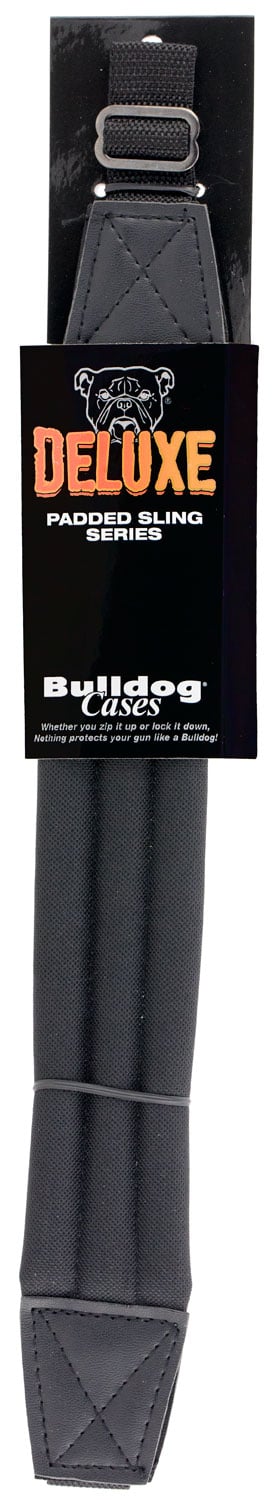 Bulldog Cases Quick Detach Deluxe Padded Adjustable Sling, Black - BD810