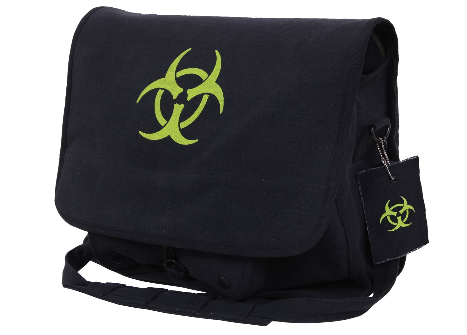 Rothco Bio-Hazard Vintage Canvas Messenger Bag