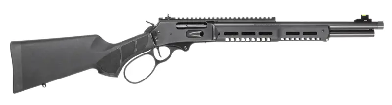 Smith Wesson 14453 1854 Stealth Hunter 45-70 Gov 5+1 16.50" Black Armornite Threaded Barrel, Black Armornite Stainless Steel Receiver w/Picatinny Rail, M-LOK Forend, Black Fixed Synthetic Stock