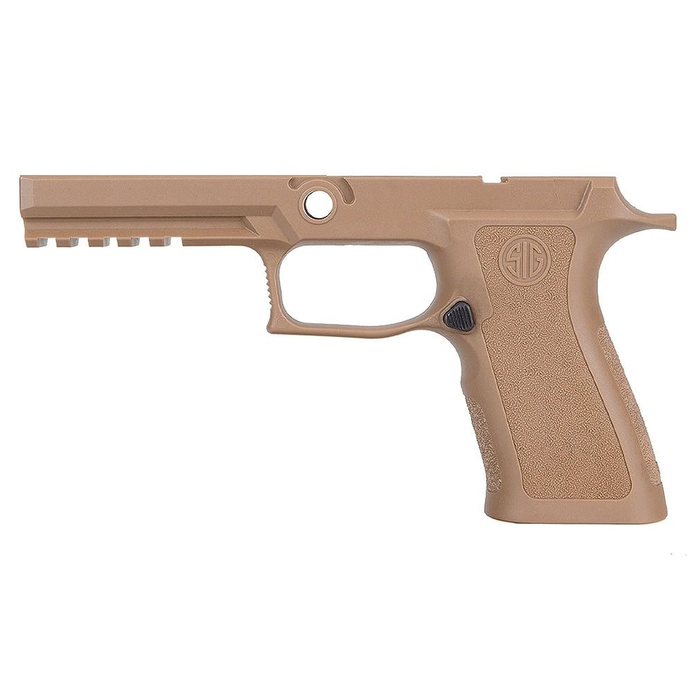 Sig Sauer P320-XFull Grip Module - Coyote Tan for Sig P320, Offers Superior Ergonomics and Tactical Advantage - GRIP-MODX-F-943-SM-COY