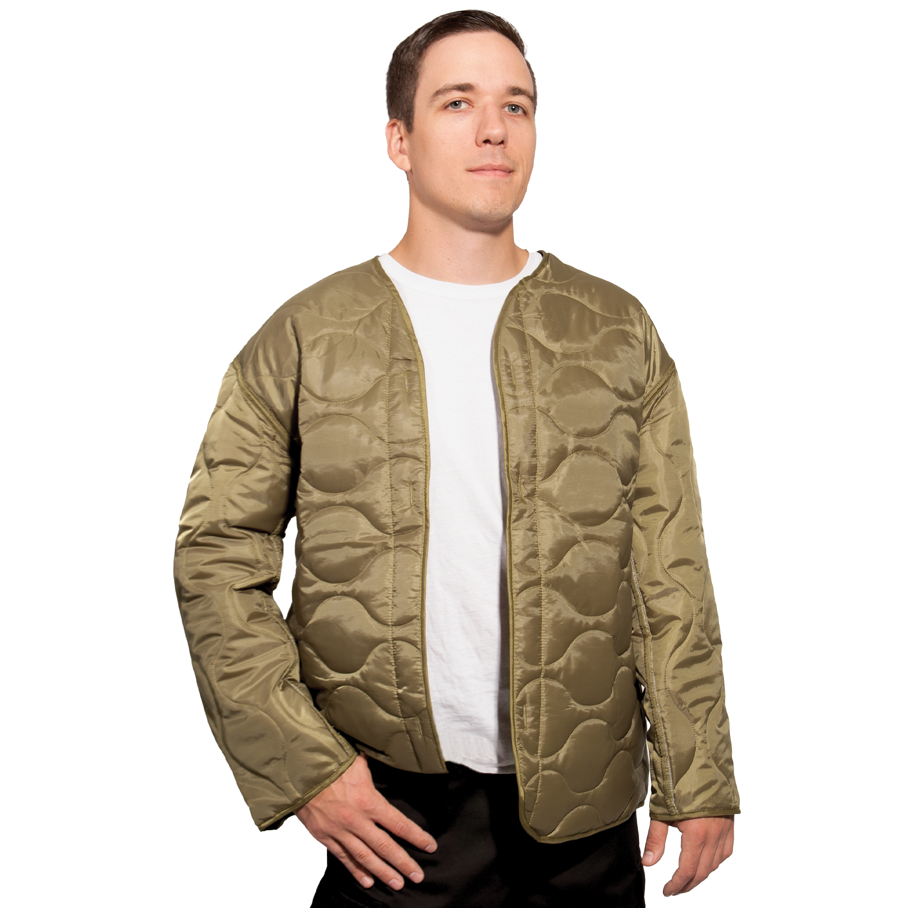 Rothco M-65 Field Jacket Liner - Coyote Brown, Small