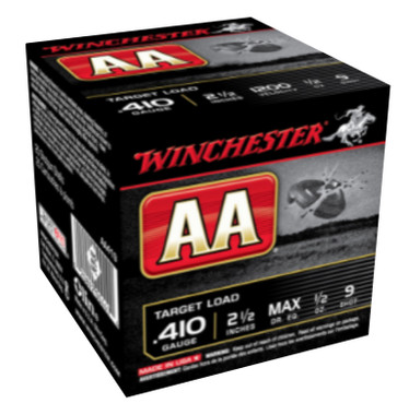 Winchester Ammo AA419 AA Target 410 Gauge 2.5" 1/2 oz 9 Shot