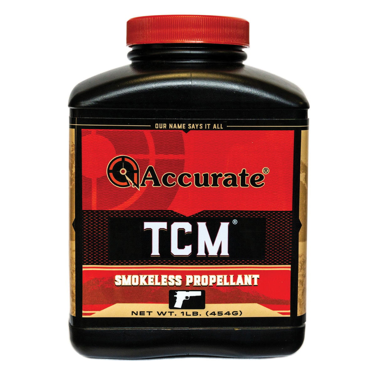 Accurate Powder TCM .22 TCM/.357 Magnum/.41 Mag/.45 Colt Smokeless Pistol Powder, 1 lb