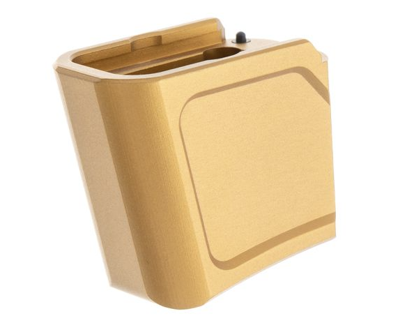 Tyrant Designs - +4 GLOCK 43X 48 Magazine Extension, Gold - TD-G48MAGEX-GOLD