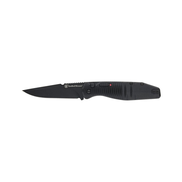 Smith & Wesson Special Ops Auto - Full Size Folding Knife Drop Point, Black