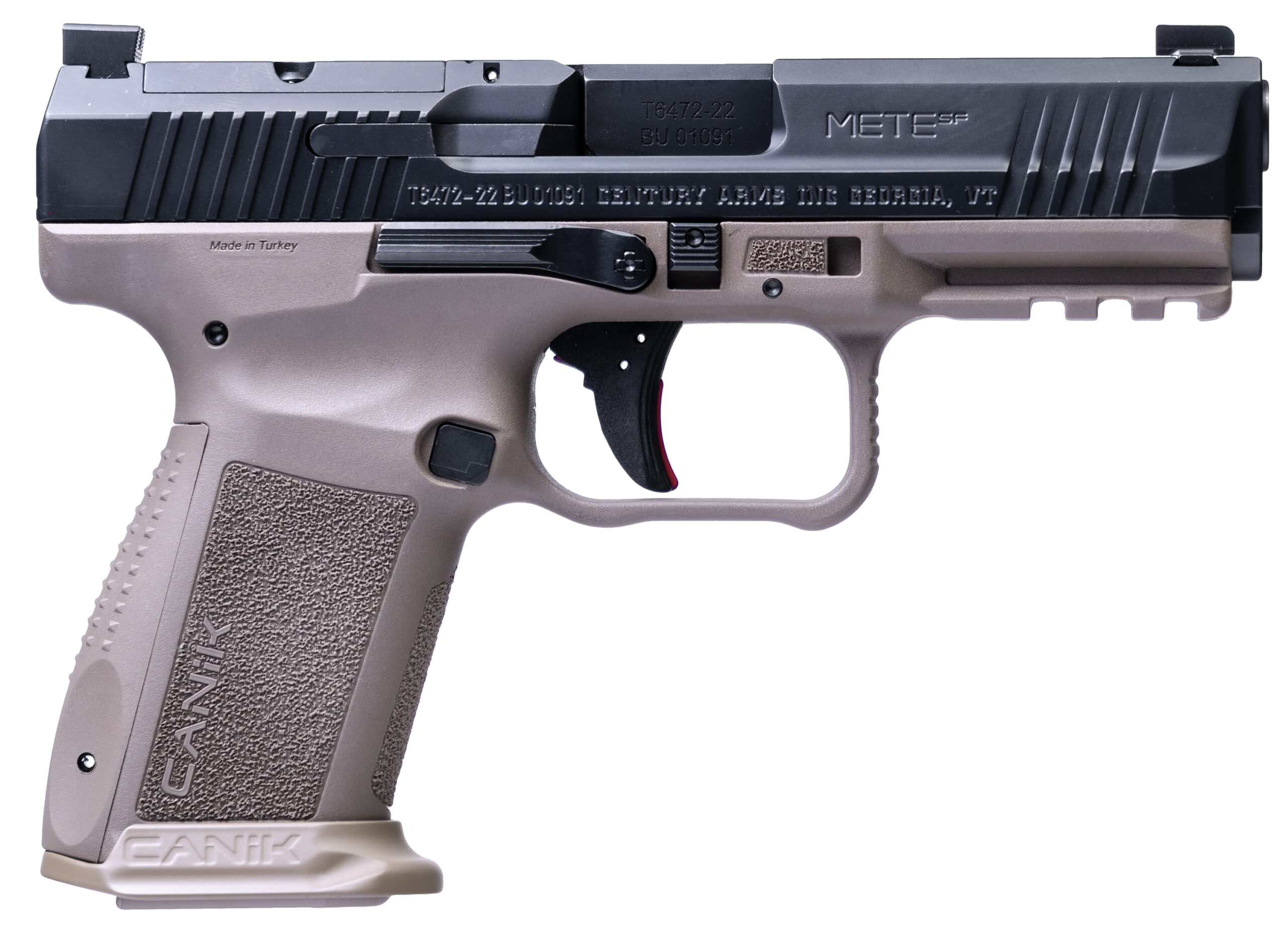 Canik METE SF 9mm Pistol - Optic Ready, 15+1 Capacity