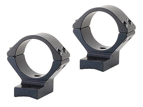 Talley Browning A-Bolt 30mm Medium Aluminum Lightweight 1-Piece Scope Rings, Anodized Matte Black - 740000