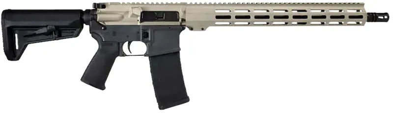 Shark Coast Tactical Badger AR 5.56 NATO 16 Gray/Tan Cerakote 30+1 Magpul