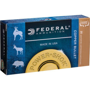 Federal A300W180LFA Power-Shok 300 Winchester Magnum 180 GR Copper Hollow Point - 20rd Box