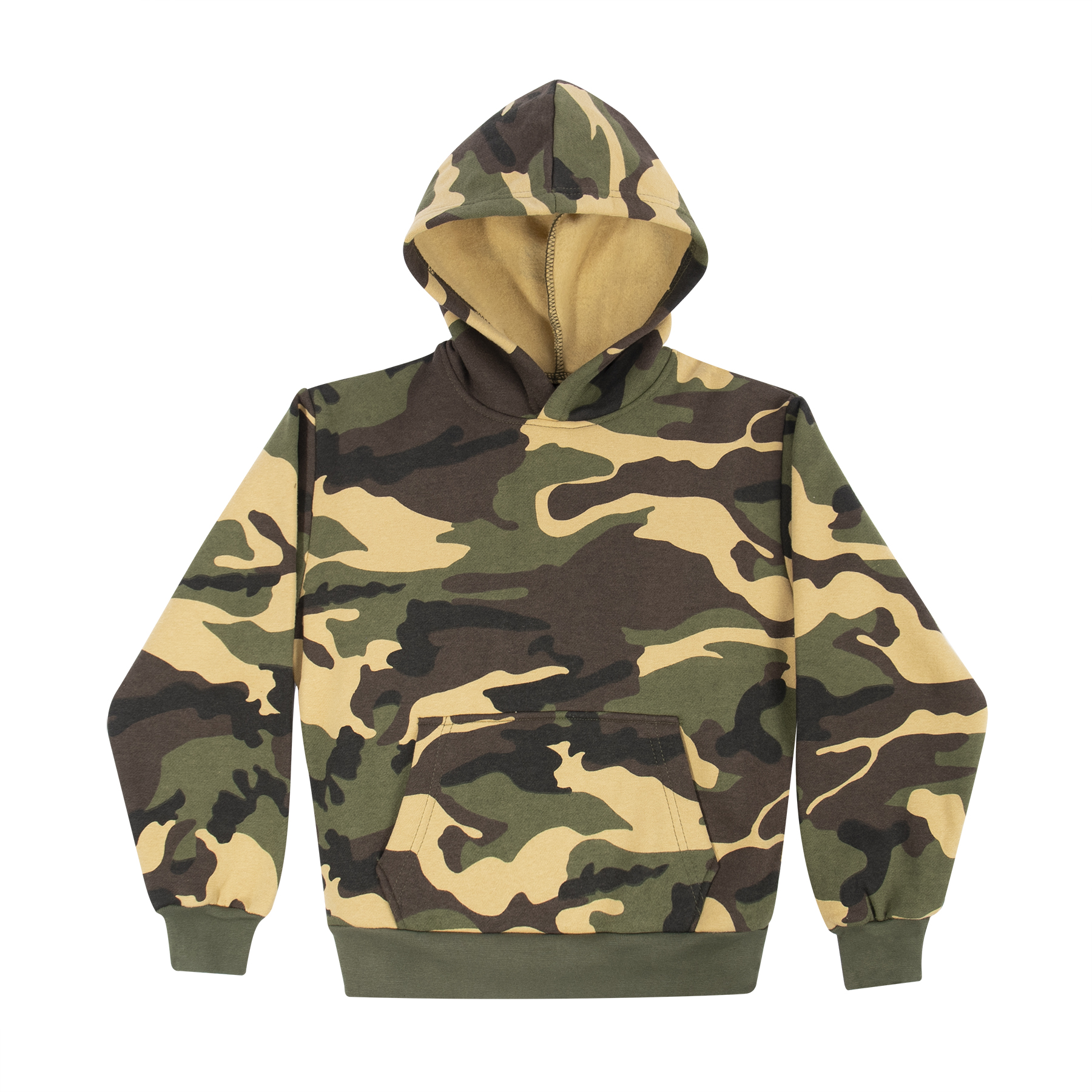 Rothco Kids Camo Pullover Hooded Sweatshirt - Large