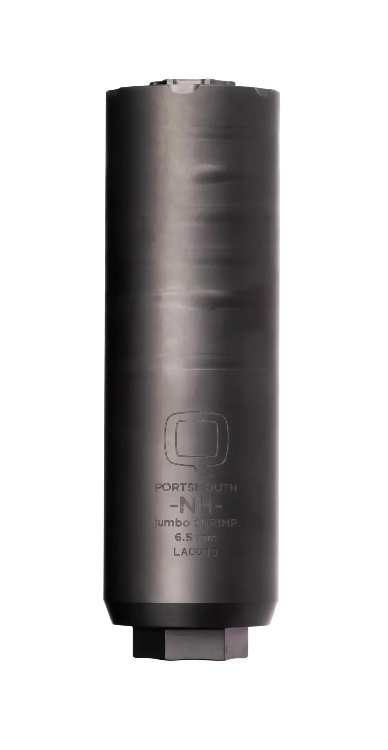 Q Jumbo Shrimp 6.5mm Creedmoor Titanium Suppressor