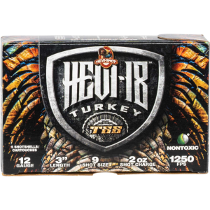 Hevishot HEVI-Shot HS4009 Hevi-18 Turkey TSS 12 Gauge 3\" 2 oz 9 Shot - 5sh Box