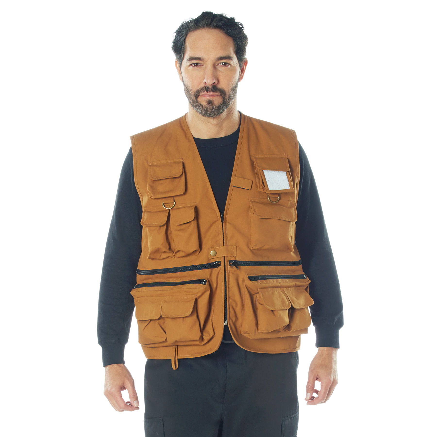 Rothco Uncle Milty Travel Vest - Work Brown, Medium