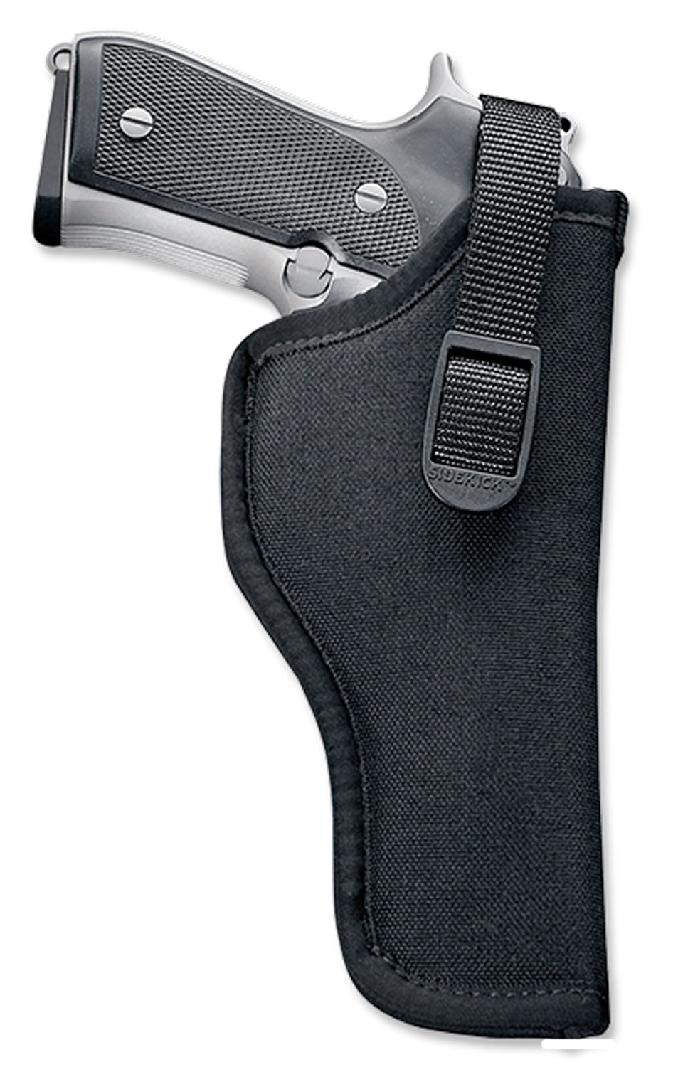 Uncle Mike's Sidekick Size 8 Right Hand Hip Holster, Textured Black - 81081