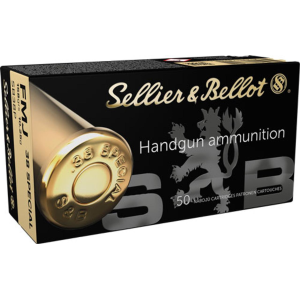 Sellier-Bellot Sellier & Bellot Pistol & Revolver Ammo .38 Special 158 gr FMJ 50/ct