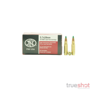 FN USA - SS198LF - 5.7x28mm - 27 Grain - Jacketed Aluminum Core Hollow Point - 1000