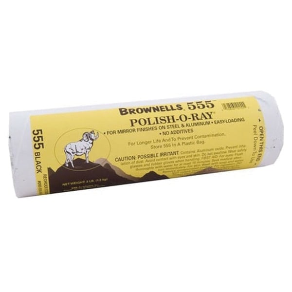 Brownells 555 Polish-O-Ray Polish, 3 lb Black