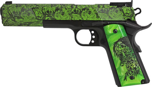 Iver Johnson Eagle XL Zombie 10mm Pistol 6" Adjustable