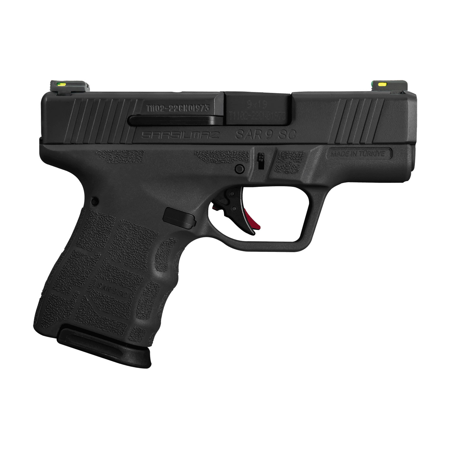SAR Arms SAR9 SC 9mm Pistol with Night Sights