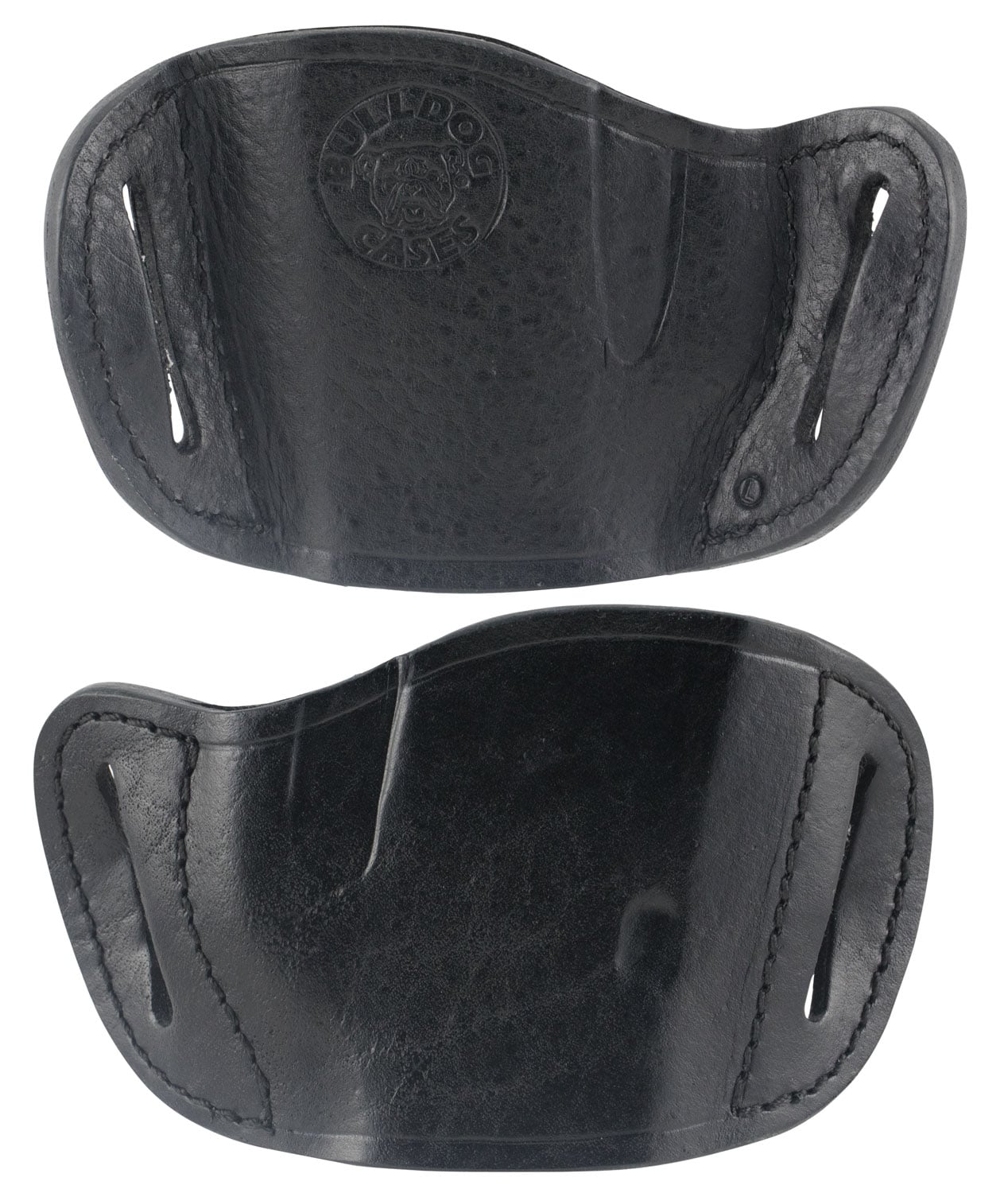 Bulldog Cases Large Right Hand Glock/Ruger P85 Holster, Black - MLB-L