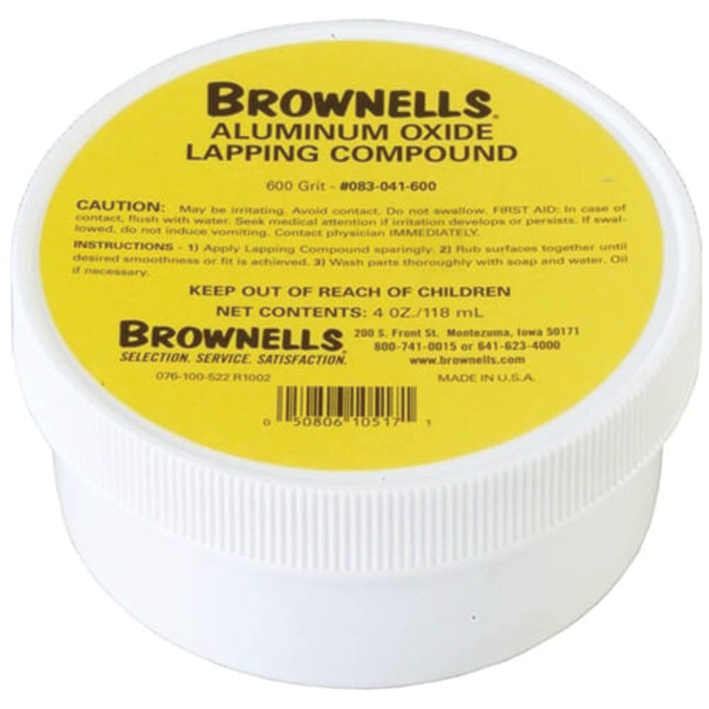 Brownells 600 Grit Lapping Compound