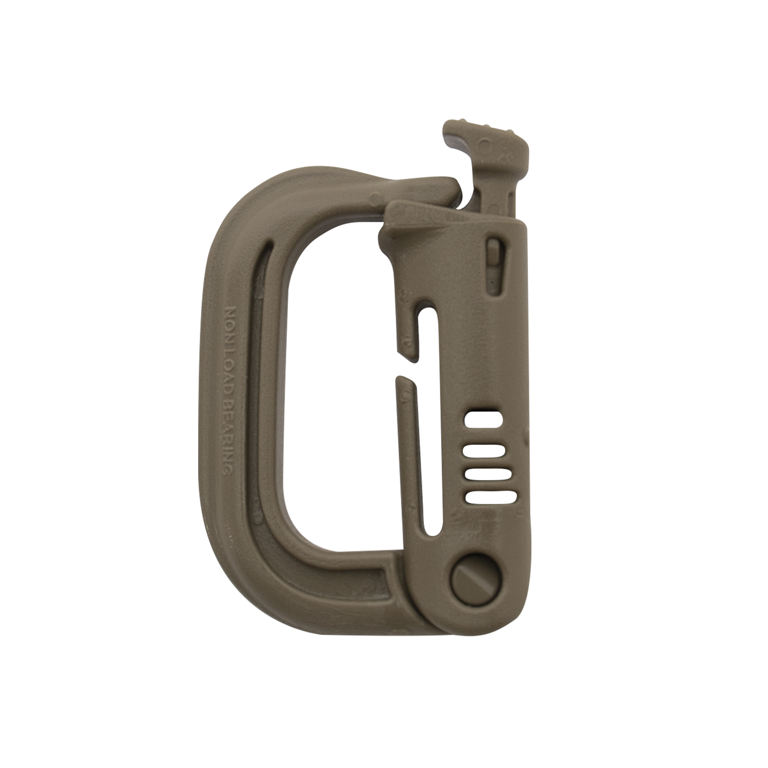 Itw Nexus Plastic Grimloc Molle Locking D-Ring - Coyote Brown