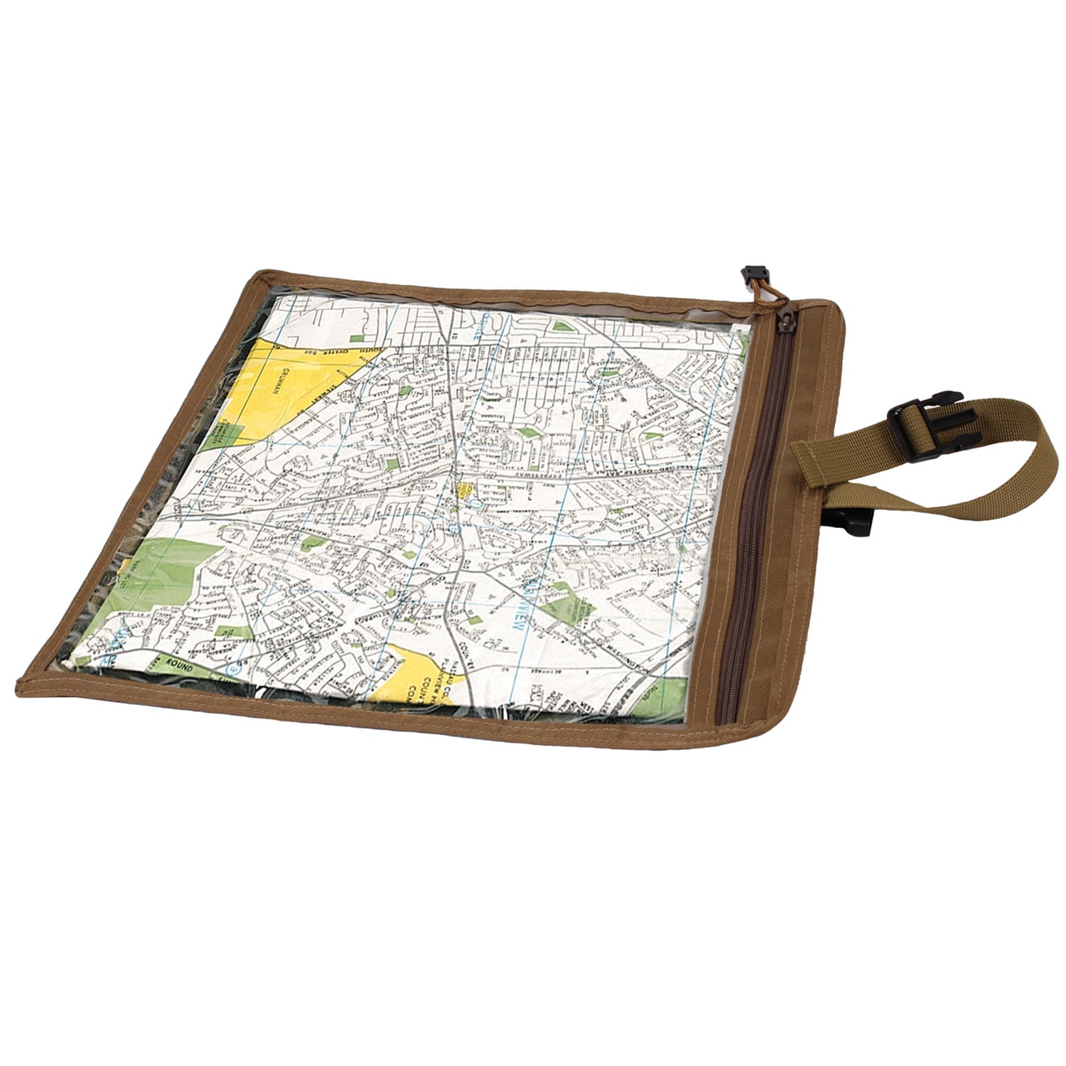 Rothco Map And Document Case - Coyote Brown