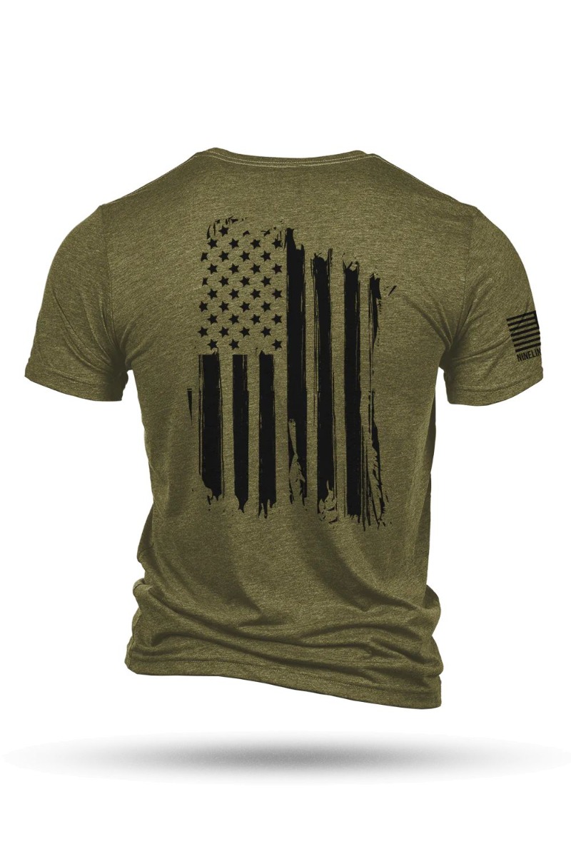Nine Line America, Olive - 2X-Large