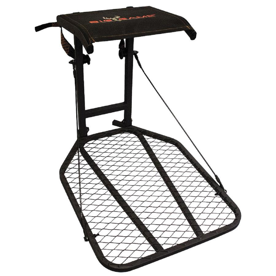 Big Game Treestands Captain 20" x 27" Hang-On Tree Stand, Black 300 lb