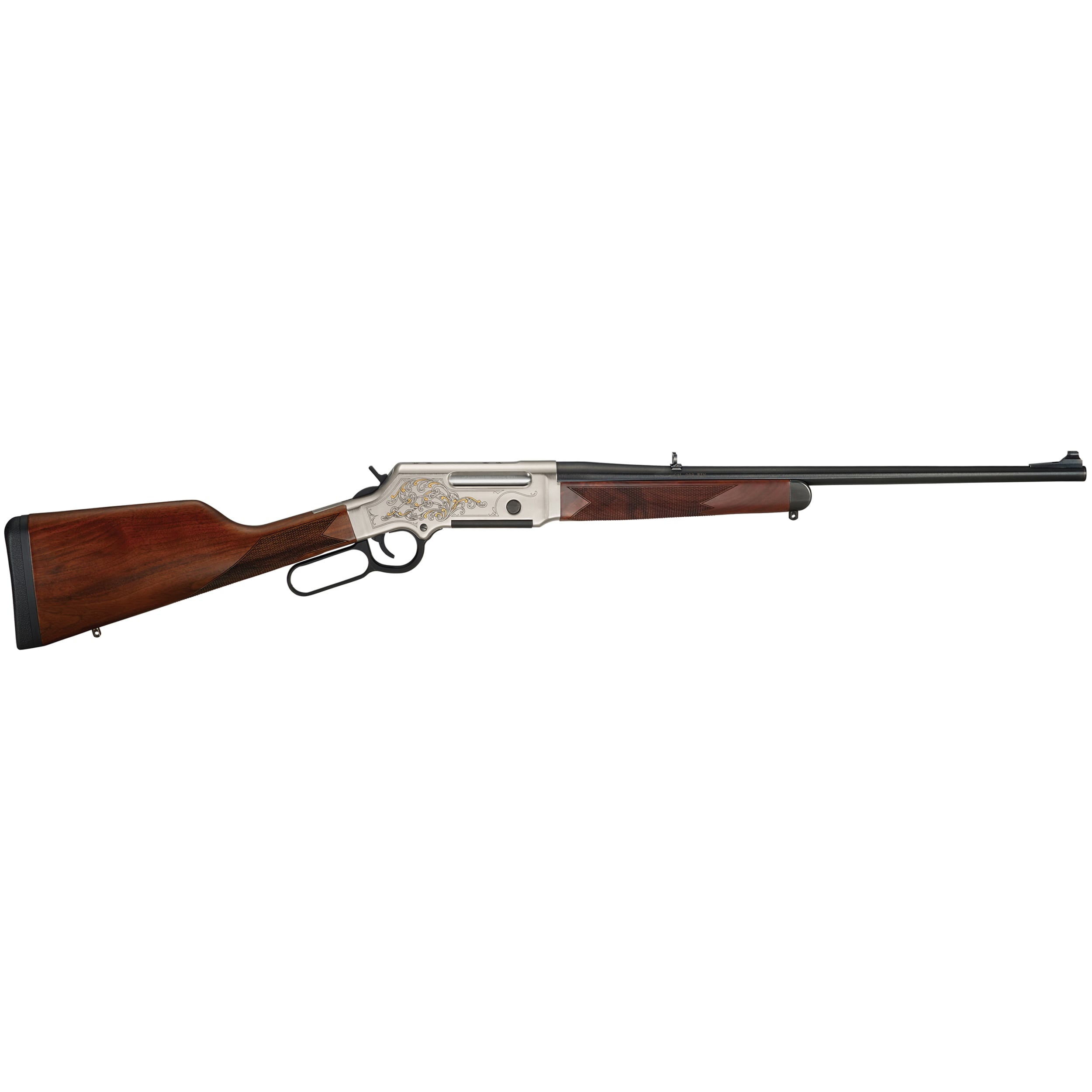 Henry Long Ranger Deluxe Engraved 223 Rem/5.56 NATO Rifle 5rd Magazine 20″ Barrel Walnut - No Credit Card Fees - Low, flat rate shipping