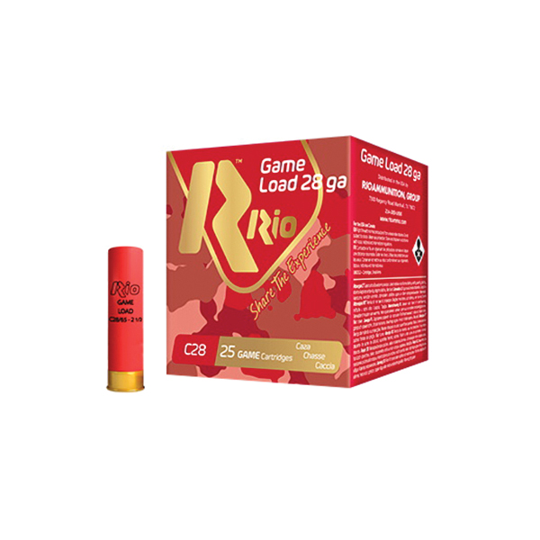 RIO Game Load 28 28 Gauge 2-3/4" #8 1 Ounce 25rds