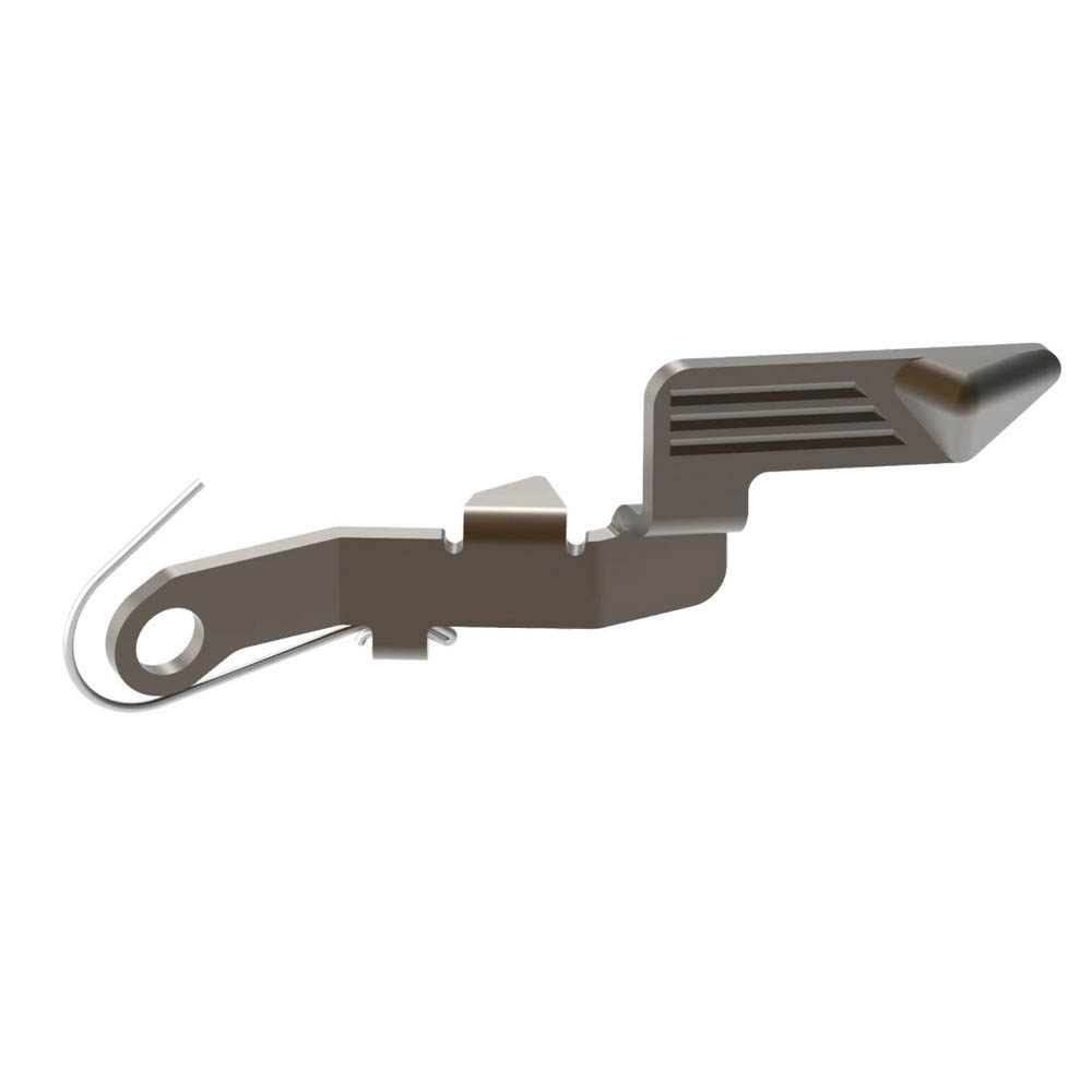 PRIMATIA Raised and Extended Slide Release Fits Glock G17/Glock G17 MOS, Black