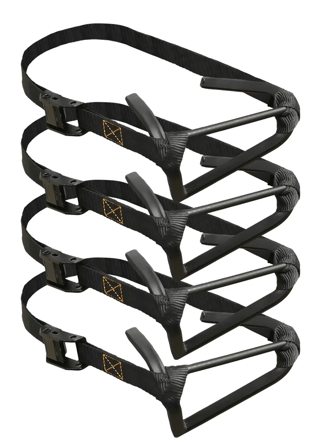 Muddy MUD-MSS-4PK Micro Stagger Step Black Steel Nylon
