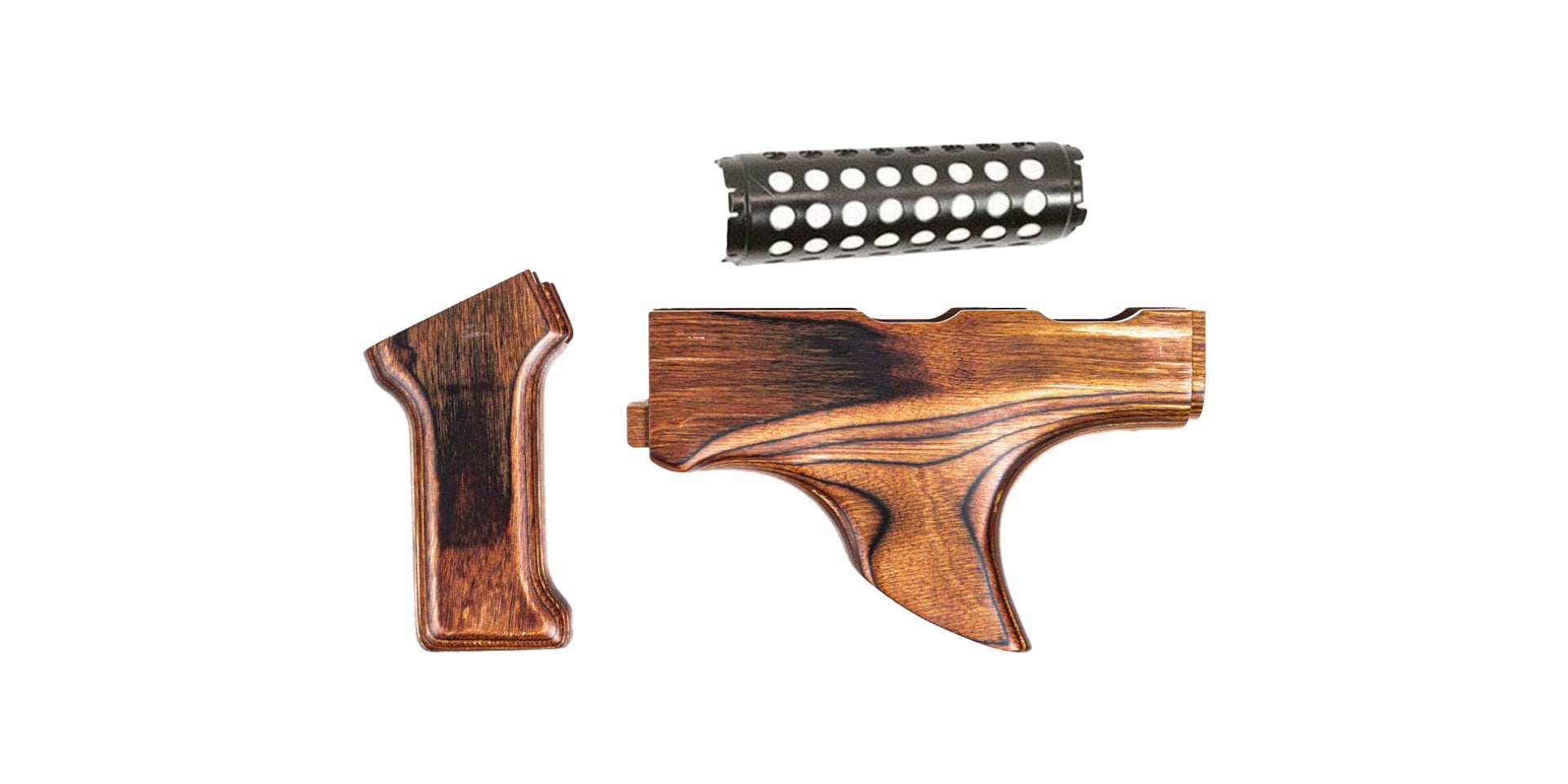 PSA AK Nutmeg Furniture w/ Shark Fin & Cheese Grater w/o Stock