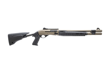 Benelli M2-G1 922r 12 Gauge 7rd 18.5" Tactical Shotgun W/ 5-Position Stock, FDE