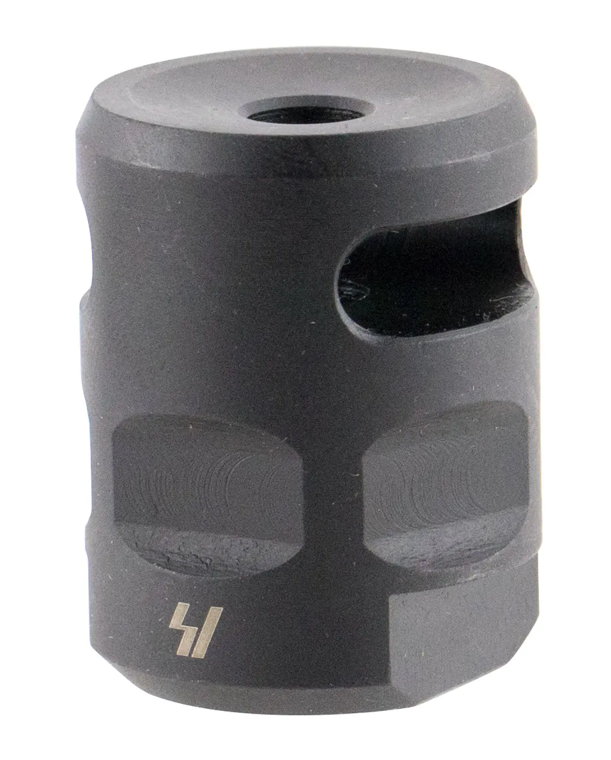 Strike Industries WHCOMP556 WarHog Comp Black Steel with 1/2"-28 tpi Threads, 1.27" OAL 0.26" Diameter for 223 Rem, 5.56x45mm NATO AR-Platform