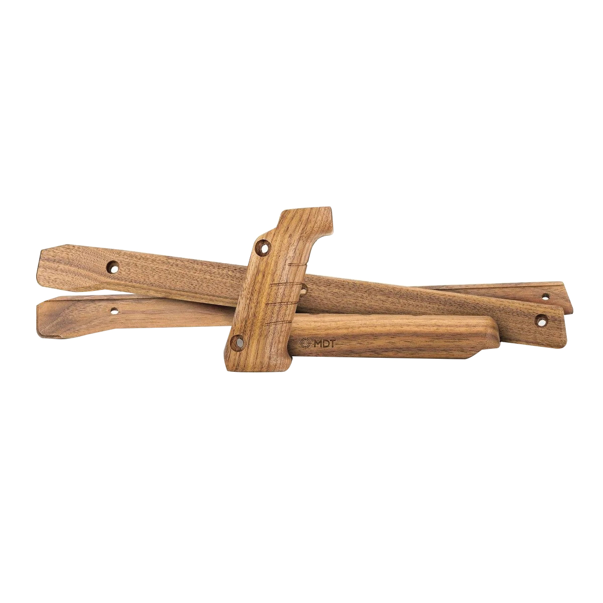 MDT XRS Timber Kit w/Angled Grip Fits MDT XRS, Walnut