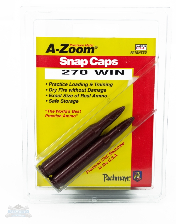 A-Zoom .270 Winchester Snap Caps 2 Pack 12224