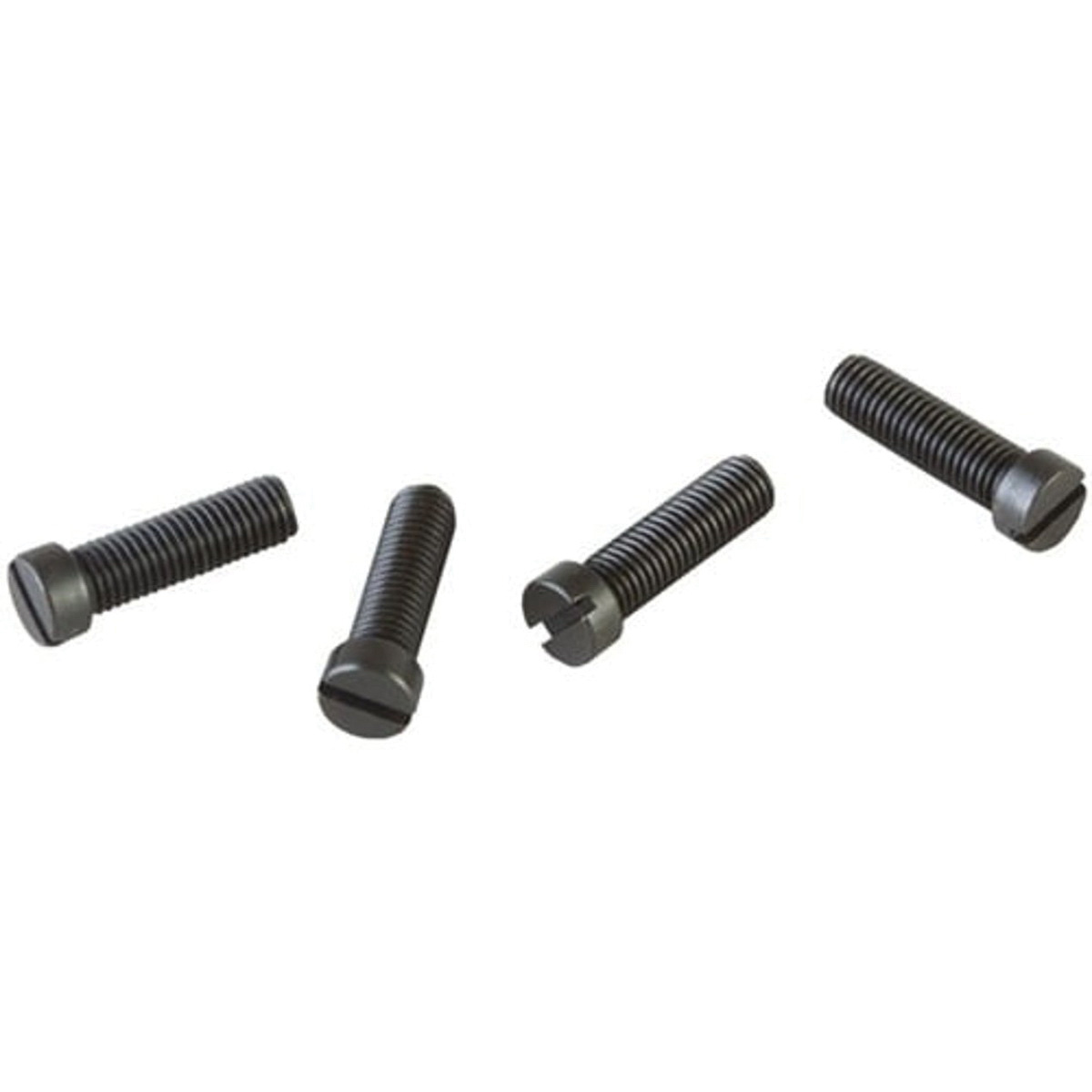 Brownells #0.146-48 x 0.19" Oversize Fillister Screw, Black Pack of 12