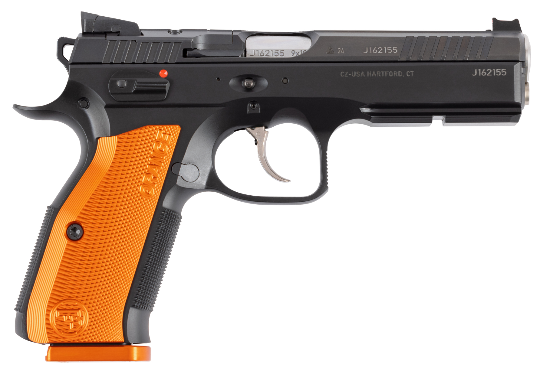 CZ Shadow 2 Orange 9mm Optic Ready 17RD Pistol