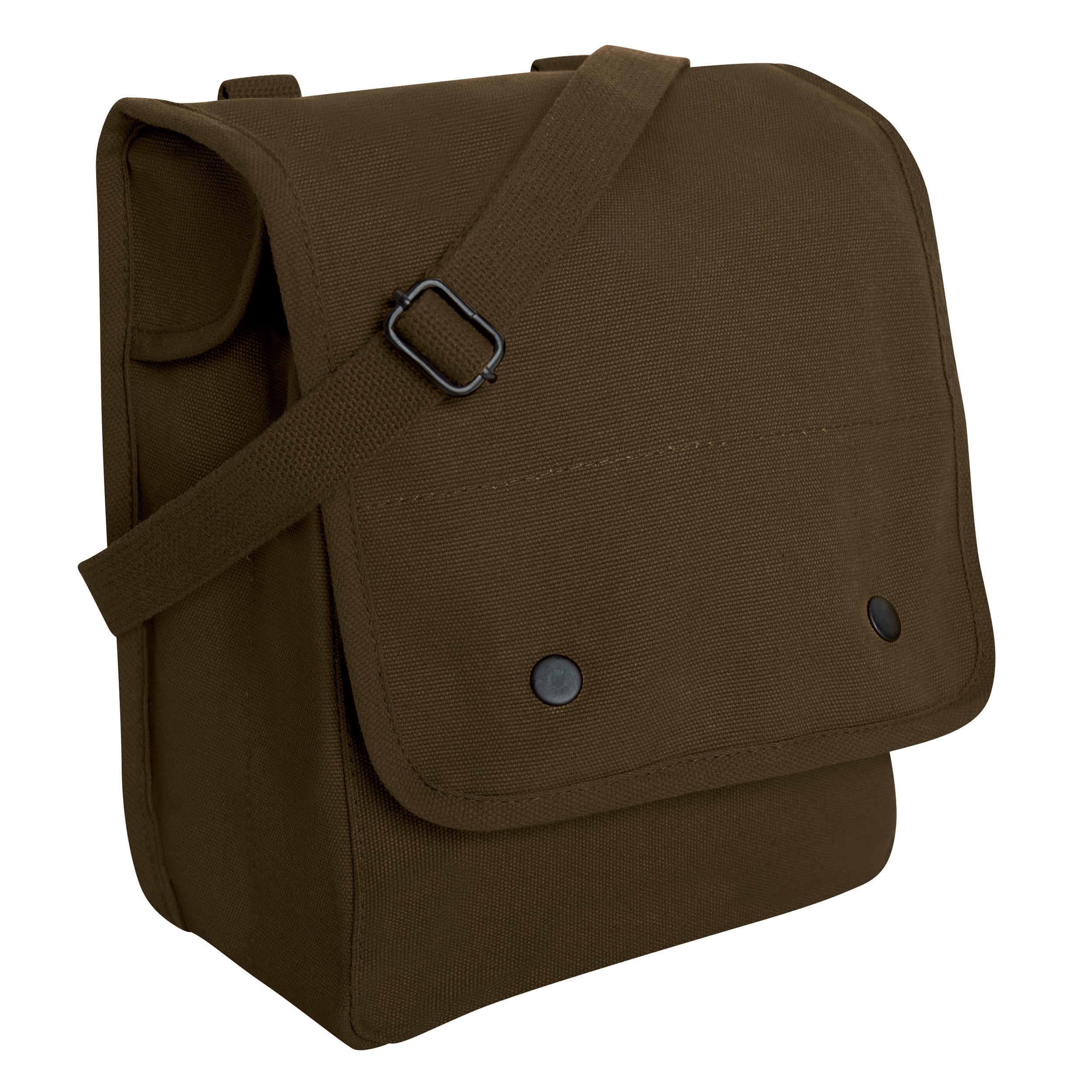 Rothco Canvas Map Case Shoulder Bag - Earth Brown